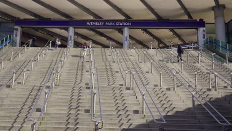 Tracking-Shot-of-Wembley-Park-Station-Steps-02