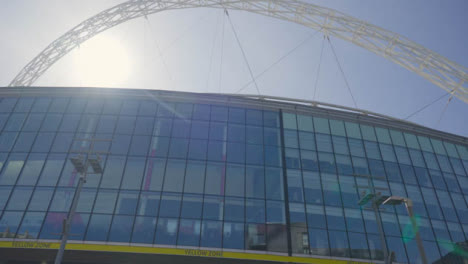 Low-Angle-Shot-Looking-Up-at-Wembley-Stadium-02