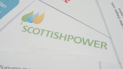 Close-Up-Of-Overdue-Energy-Bill-For-Scottishpower-Rise-In-Cost-Of-Living-Editorial