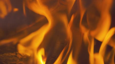 Close-Up-Flames-From-Fire-Made-From-Logs-In-Wood-Burning-Stove-At-Home-7