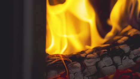 Close-Up-Flames-From-Fire-Made-From-Logs-In-Wood-Burning-Stove-At-Home-18