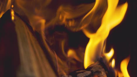 Close-Up-Flames-From-Fire-Made-From-Logs-In-Wood-Burning-Stove-At-Home-21