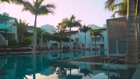 Empty-Holiday-Hotel-Swimming-Pool-At-Dusk-2