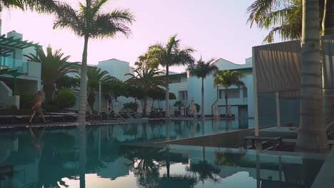 Empty-Holiday-Hotel-Swimming-Pool-At-Dusk-2