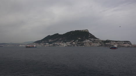 Gibraltar-Rock-From-Mediterranean-Sea