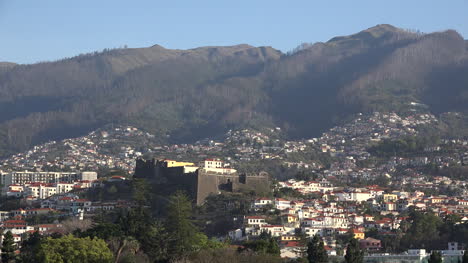 Madeira-Funchal-With-Strong-Fortress