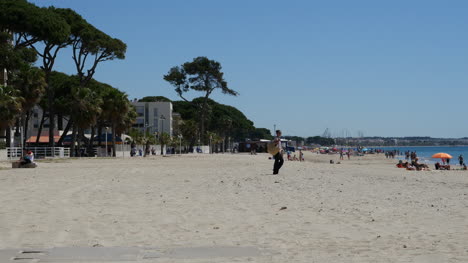Spain-Cambrils-View-Of-Shore-With-Beach