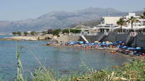 Greece-Crete-Aegean-Sea-With-Small-Beach