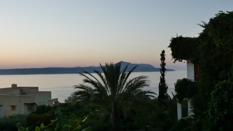 Griechenland-Kreta-In-Der-Abenddämmerung