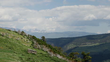 Spain-Pyrenees-From-La-Molina-View-In-Sun