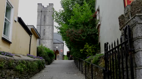 Irland-County-Kerry-Killorglin-Kirchturm