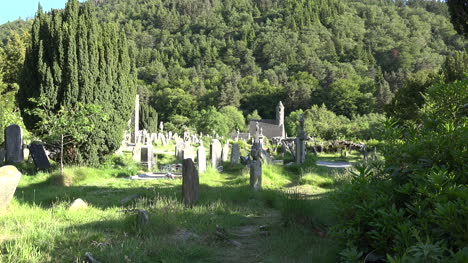 Irland-Glendalough-St-Kevins-Kirche-Zoom-In