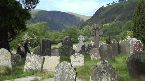 Ireland-Glendalough-Monastic-Site-With-Cemetery