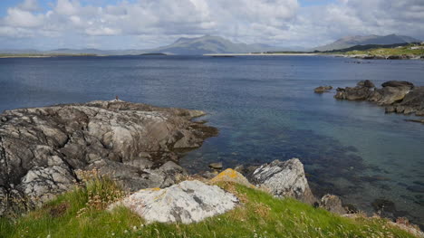 Ireland-County-Galway-Rinvyle-Coastal-View-With-Rock