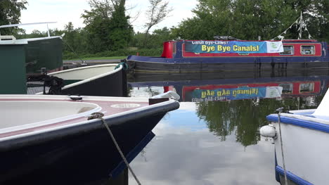 Ireland-County-Offaly-Sign-On-Canal-Boat
