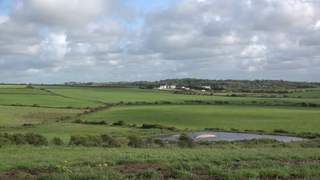 Nordirland-Blick-über-Felder