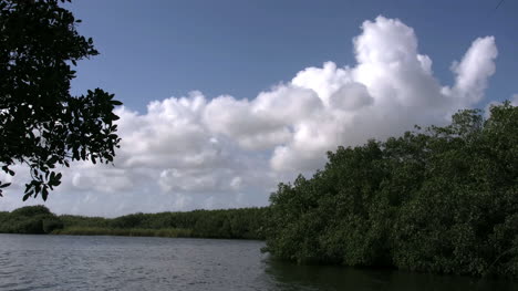 Florida-Everglades-See-Zeitraffer-Wolken