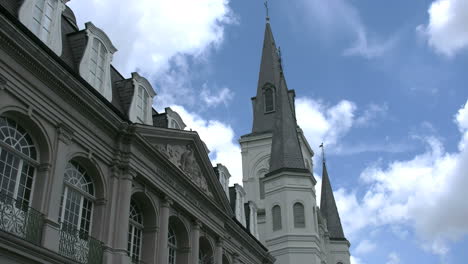 New-Orleans-French-Quarter-Cathedral-Spires