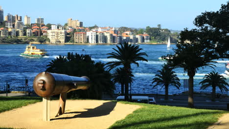 Australia-Sydney-Cannon-And-Harbor-View