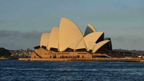 Australia-Sydney-Opera-House-Golden-Light-In-Late-Evening