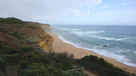 Australien-Great-Ocean-Road-Schritte-Zum-Strand