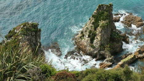Neuseeland-Mit-Blick-Auf-Den-Rock-Nugget-Point
