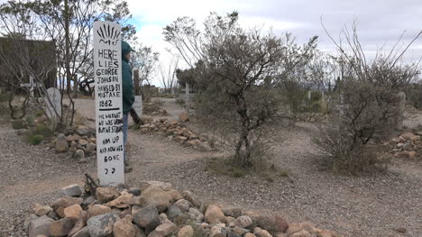 Piedra-Sepulcral-De-Arizona-Boot-Hill-Grave-Marcador