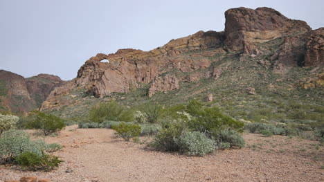 Arizona-Arch-In-Sandstone-Cliff