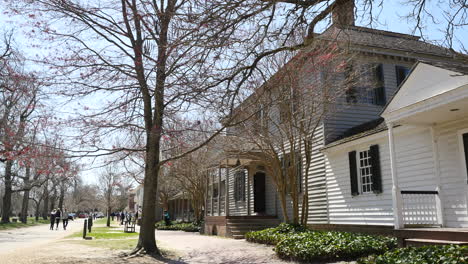 Virginia-Colonial-Williamsburg-Street-And-Houses