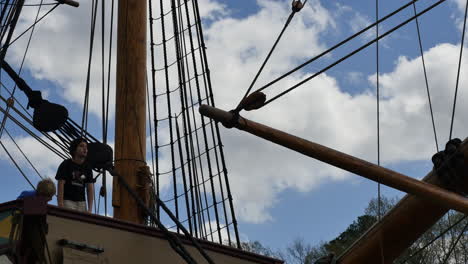 Virginia-Jamestown-Boy-On-Ship