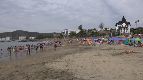 Chile-Papudo-Strandszene