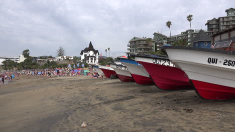 Chile-Papudo-Boat-Prows-Frame-Beach
