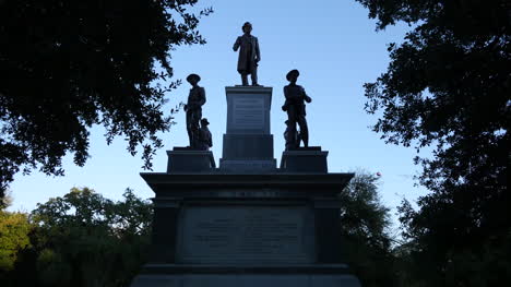 Texas-Austin-Konföderierte-Statue