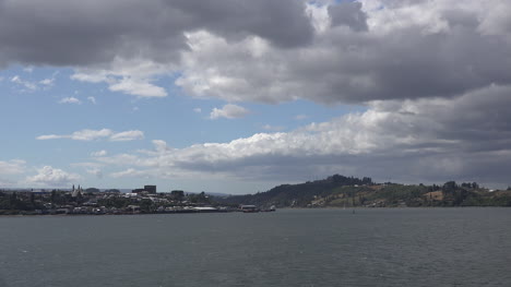 Chile-Castro-On-The-Estero-De-Castro-From-Ship