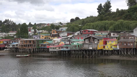 Chile-Chiloe-Palafitos-In-Gamboa-An-Der-Bucht