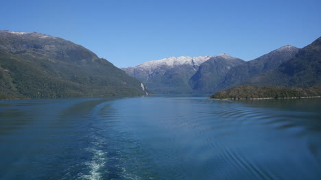Chile-Wake-From-Ship-In-A-Fjord