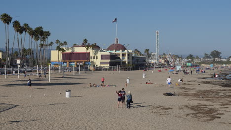 California-Santa-Cruz-Cowells-Beach-With-People