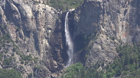 California-Yosemite-Bridalveil-Falls-Windblown