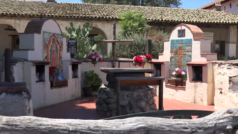 California-Mission-San-Miguel-Arcangel-Outdoor-Altar