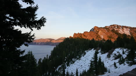 Oregon-Crater-Lake-Branch-Frames-Late-Evening-View