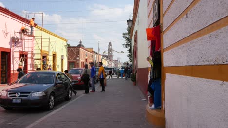Mexiko-Dolores-Hidalgo-Straßenszene