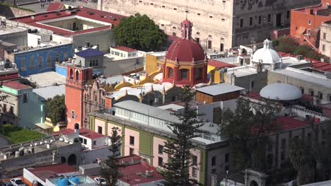 Mexico-Guanajuato-Church-With-Red-Dome