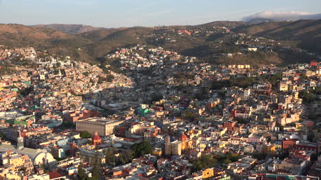 Mexiko-Guanajuato-Morgenansicht-Der-Stadt