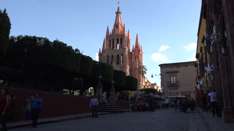 Mexiko-San-Miguel-Kirche-Hinter-Plaza
