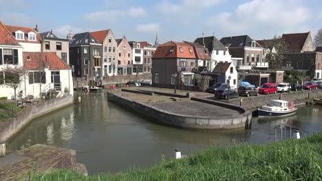 Netherlands-Schoonhoven-Canals-And-Homes
