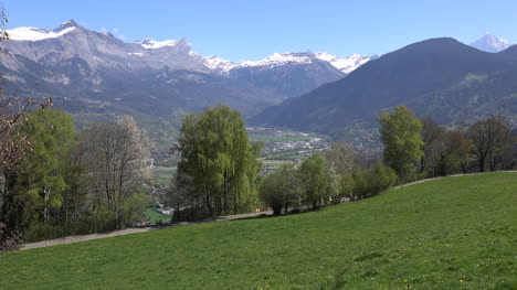 France-Alpine-View-And-Valley-Town-Zoom-In
