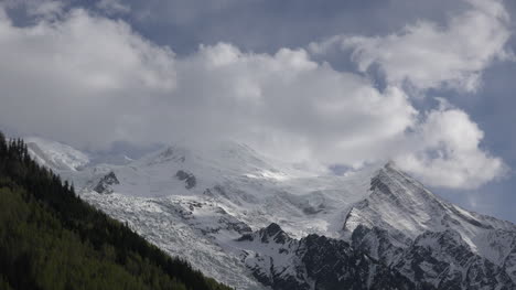 France-Mont-Blanc-Clouds-Hover-Over-Glacier