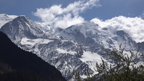 Frankreich-Mont-Blanc-Blick-Vom-Tal