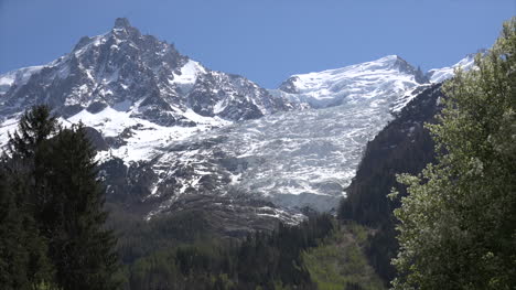 Frankreich-Les-Bossons-Gletscher-Auf-Dem-Mont-Blanc