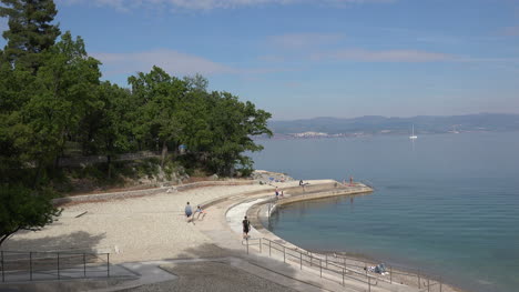 Croatia-Lovran-Concrete-Waterfront